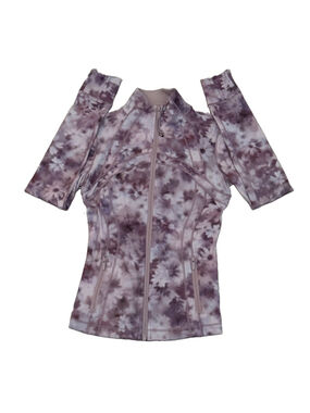 LULULEMON DEFINE JACKET NULU MEADOW HAZE PINK MULTI COLOR SIZE 12 NWT